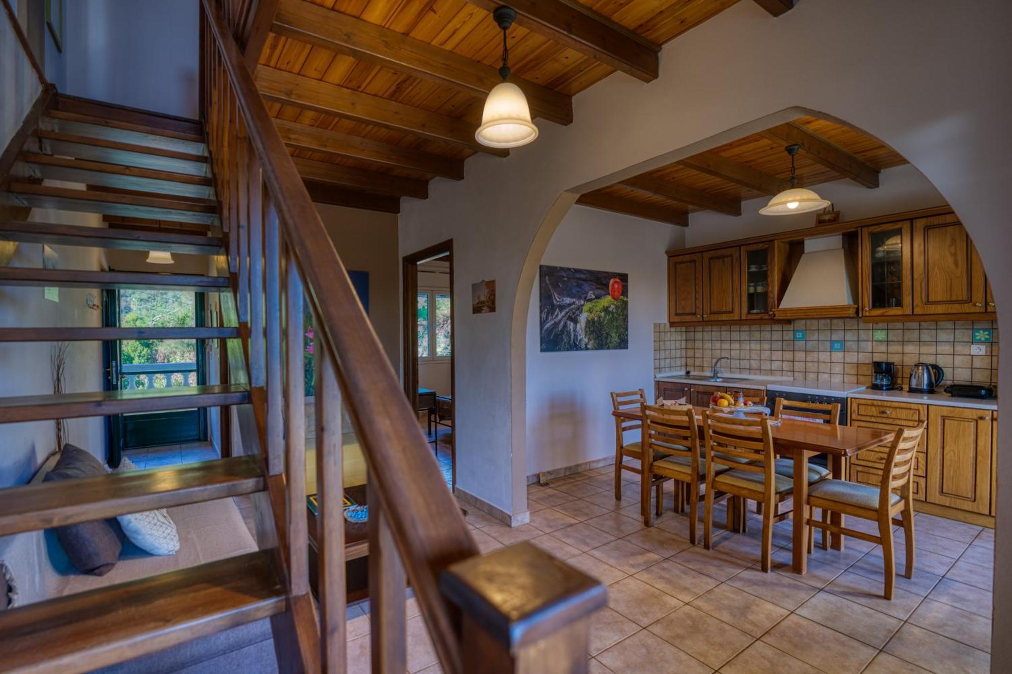 Stefanias Appartments Agios Matthaios  ภายนอก รูปภาพ